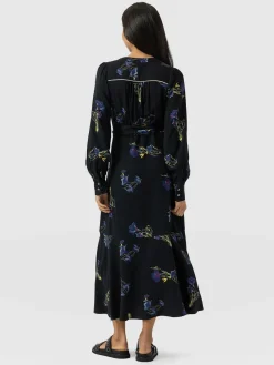 Dresses|Saint and Sofia Adaline Zip Up Dress - Blue Lily Gardens