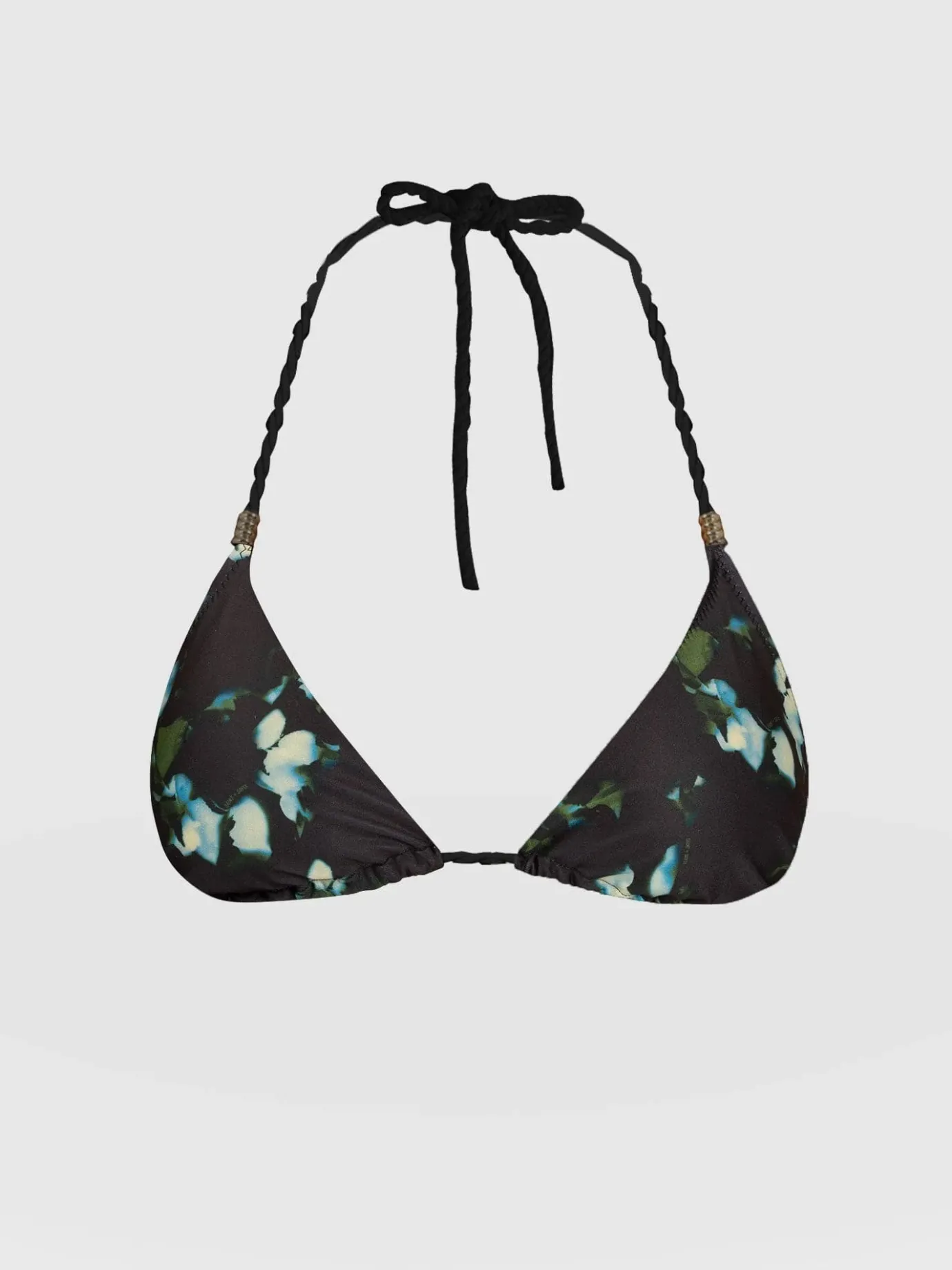 Swimwear|Saint and Sofia Alba Triangle Bikini Top - Blue Aurora