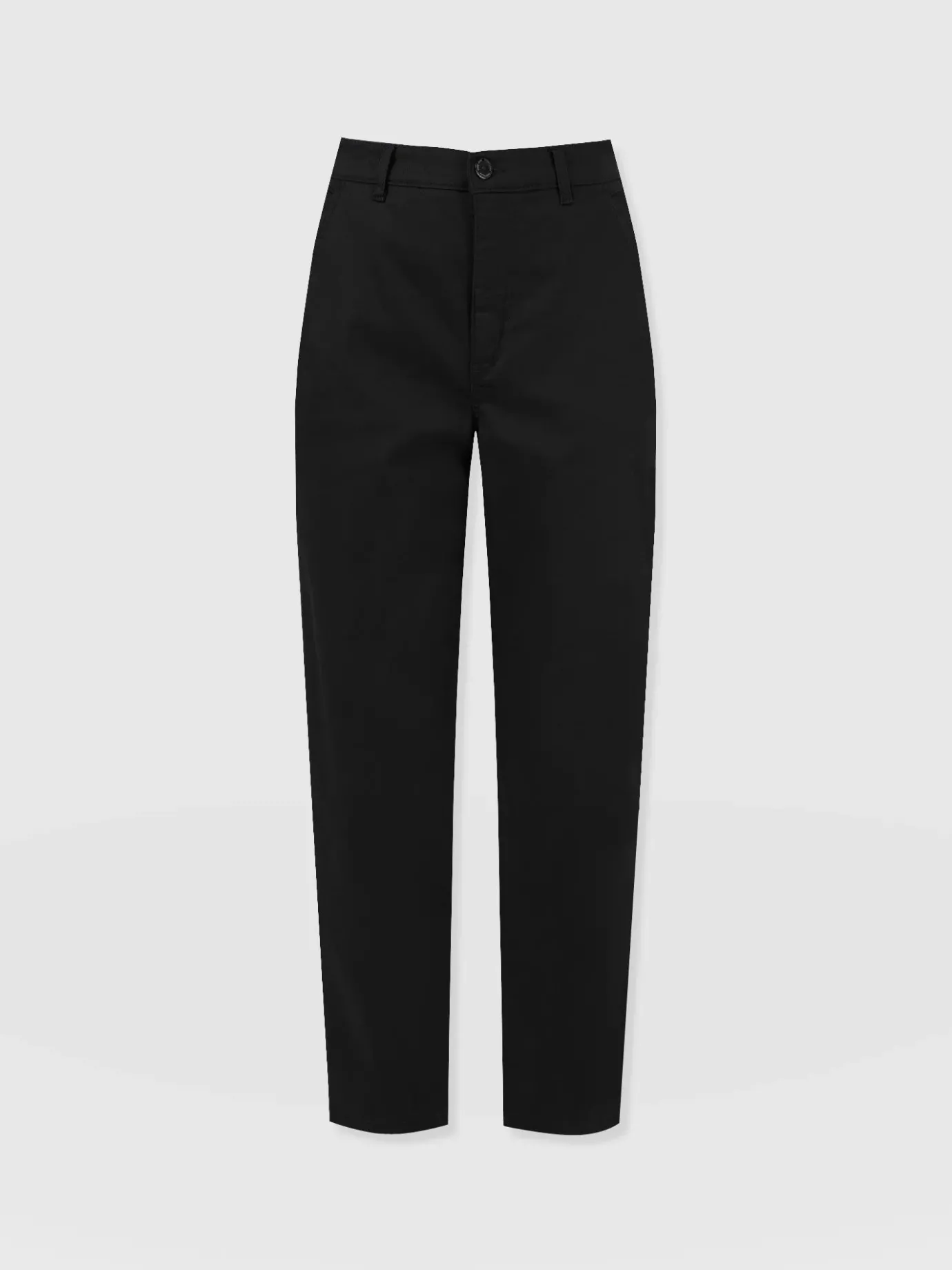 Pants|Saint and Sofia Alma Barrel Leg Chino - Black