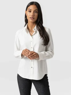 Blouses & Shirts|Saint and Sofia Annie Blouse - Cream