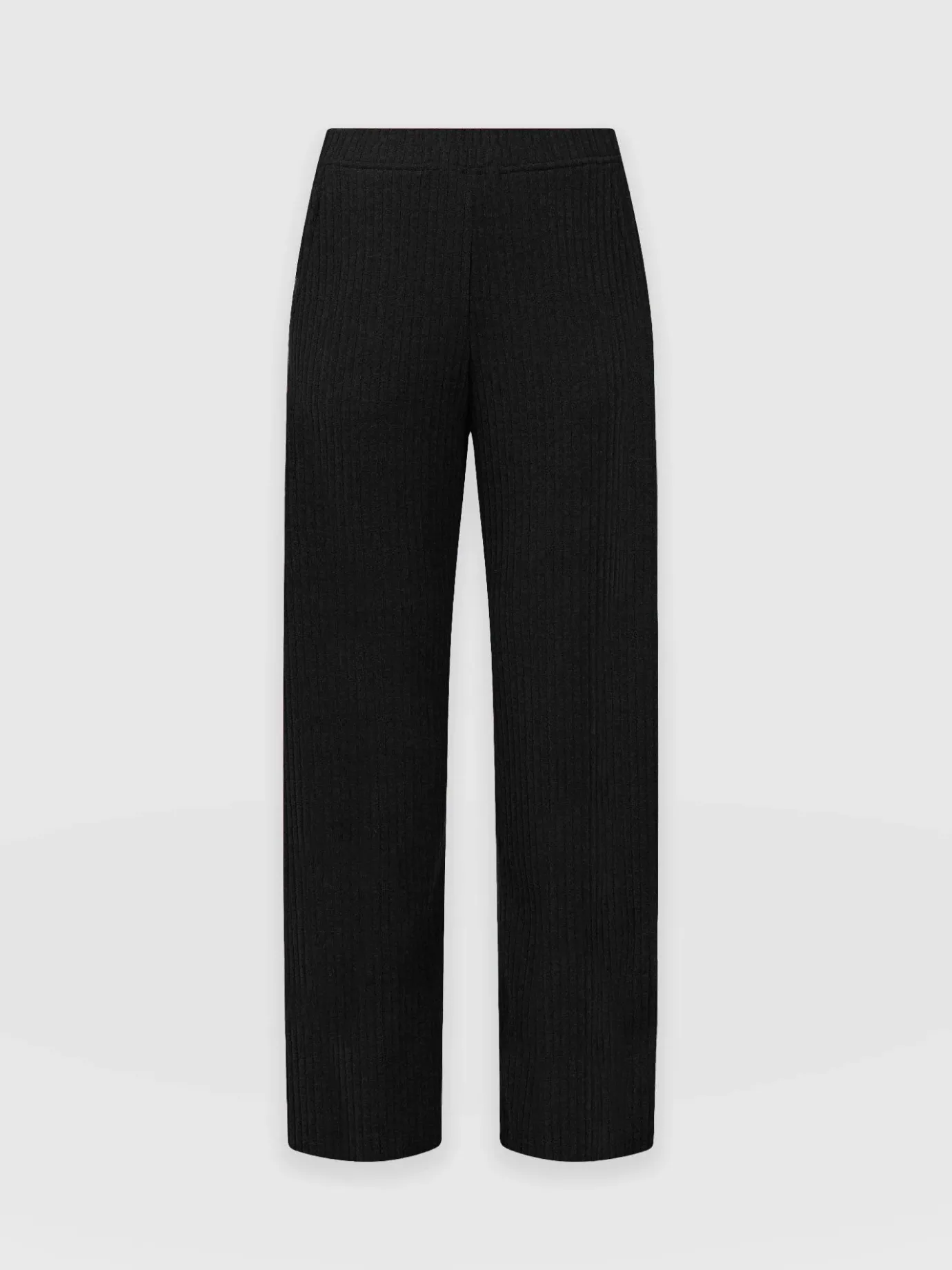 Pants|Saint and Sofia Apartment Pant Ribbed - Black Rib