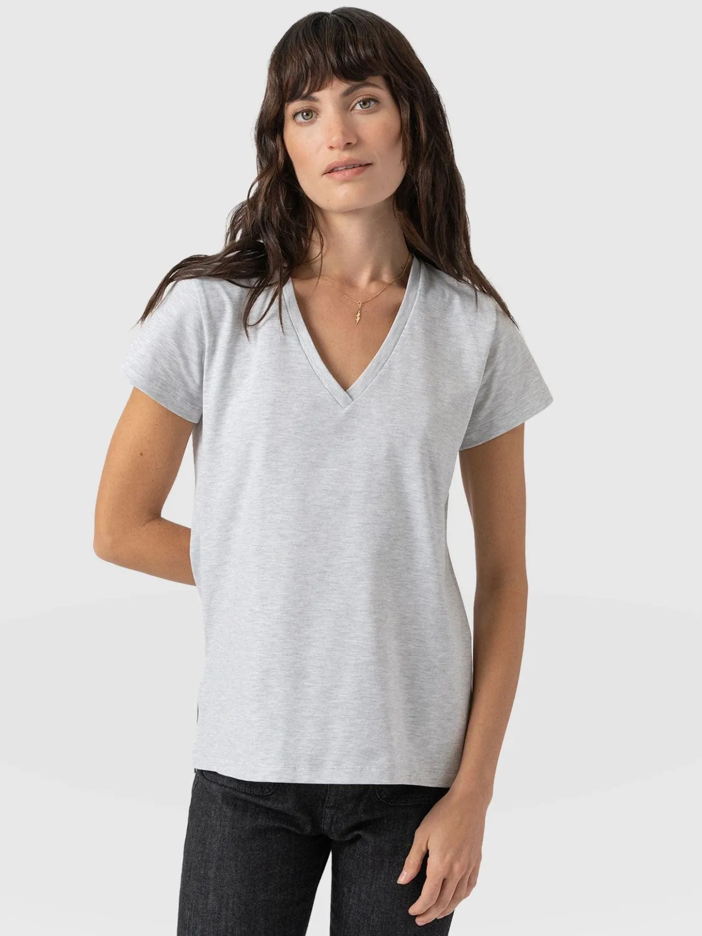 T-shirts & Tanks|Saint and Sofia Apartment Tee - Grey