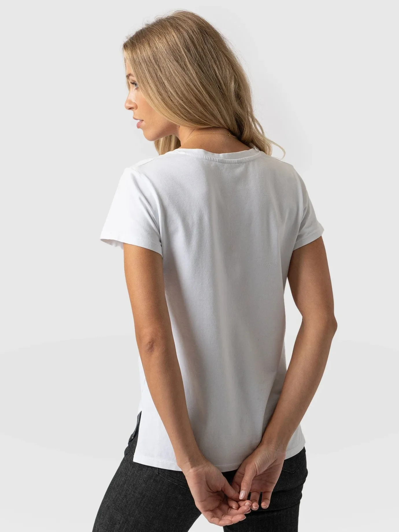 T-shirts & Tanks|Saint and Sofia Apartment Tee - White