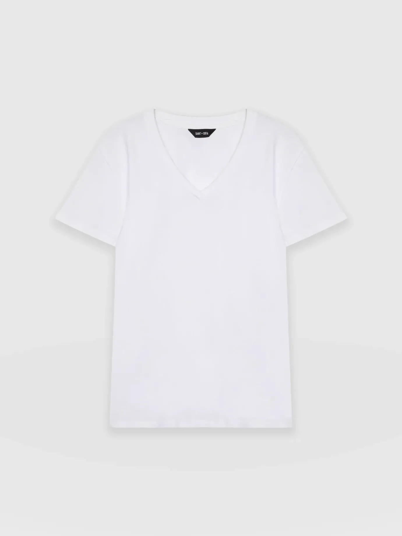 T-shirts & Tanks|Saint and Sofia Apartment Tee - White