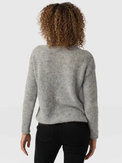 Knitwear|Saint and Sofia Ariella Cardigan - Grey