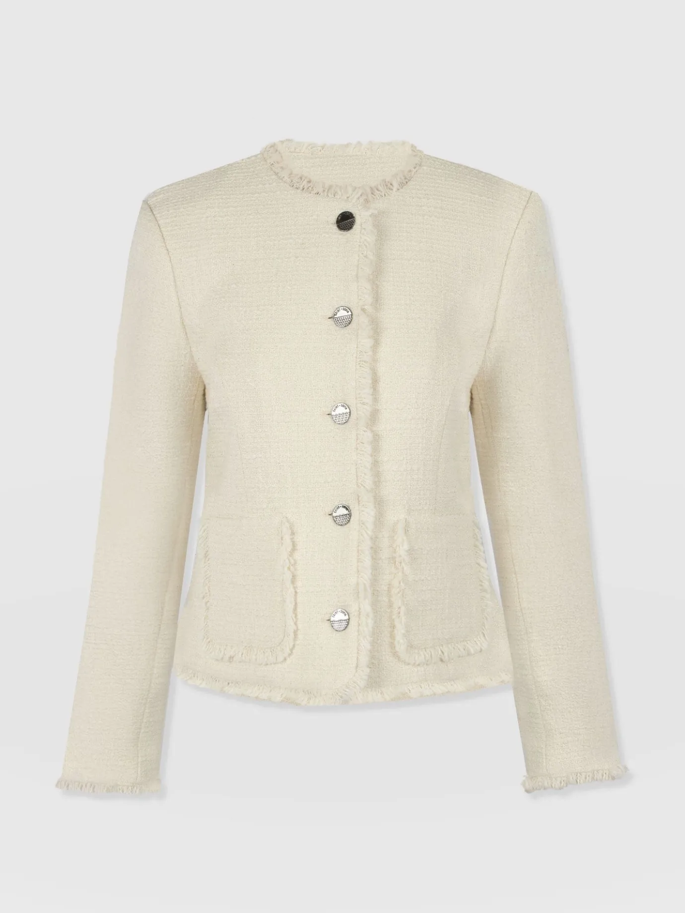 Coats & Jackets|Blazers|Saint and Sofia Ashby Jacket - Cream