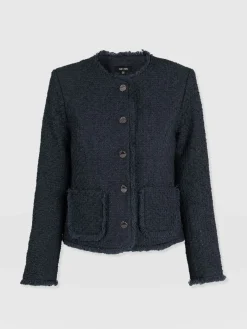 Coats & Jackets|Blazers|Saint and Sofia Ashby Jacket - Navy