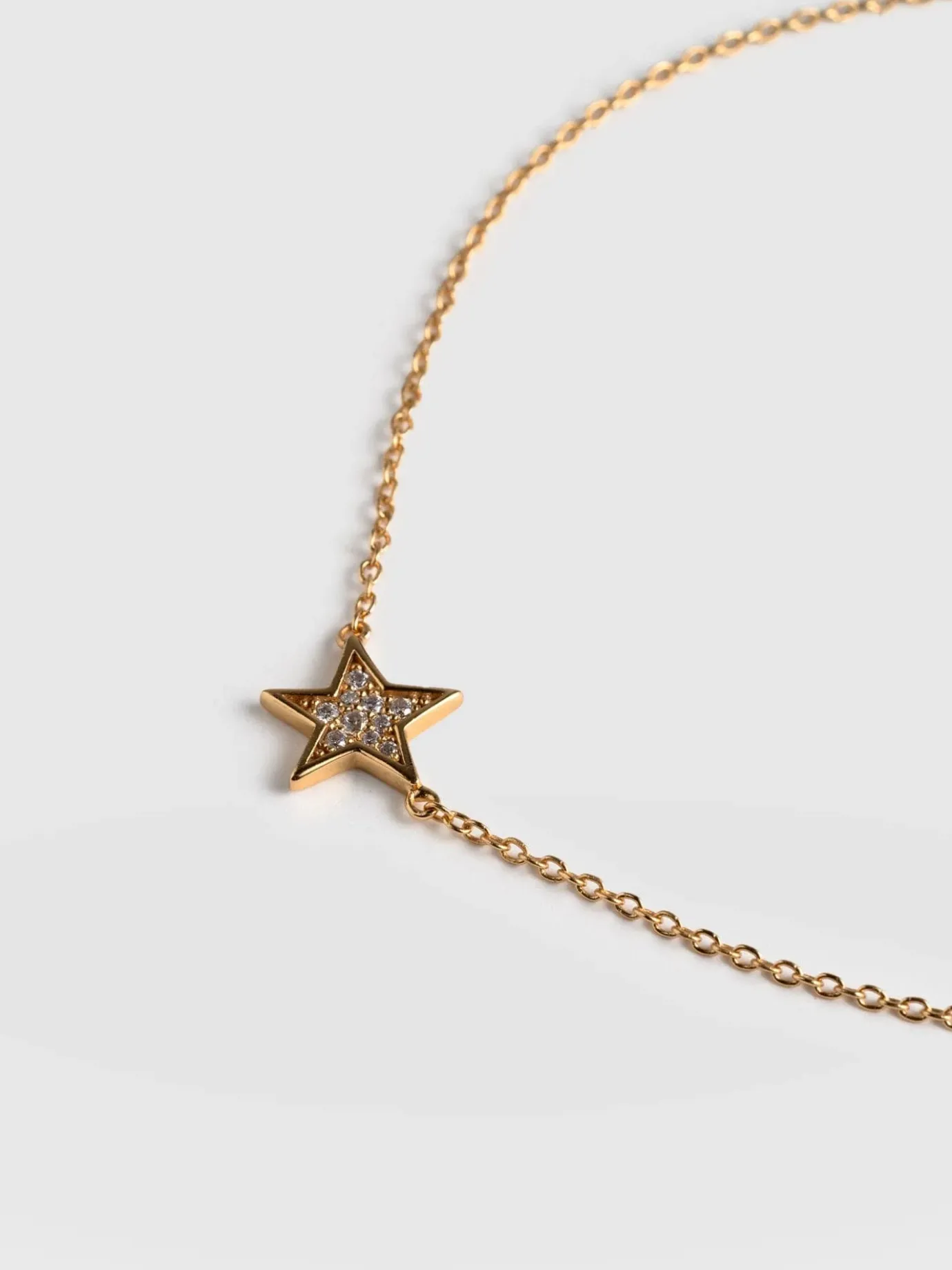 Gold Jewelry|Bracelets|Saint and Sofia Astral Star Bracelet - Gold