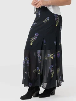 Skirts|Saint and Sofia Audrey Skirt - Blue Lily Gardens