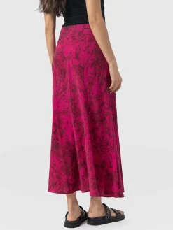 Skirts|Saint and Sofia Audrey Skirt - Pink Marble