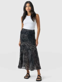 Skirts|Saint and Sofia Audrey Skirt - Spot Feather