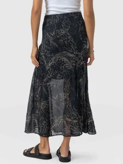 Skirts|Saint and Sofia Audrey Skirt - Spot Feather