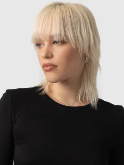 T-shirts & Tanks|Saint and Sofia Austen Crew Neck Tee - Black