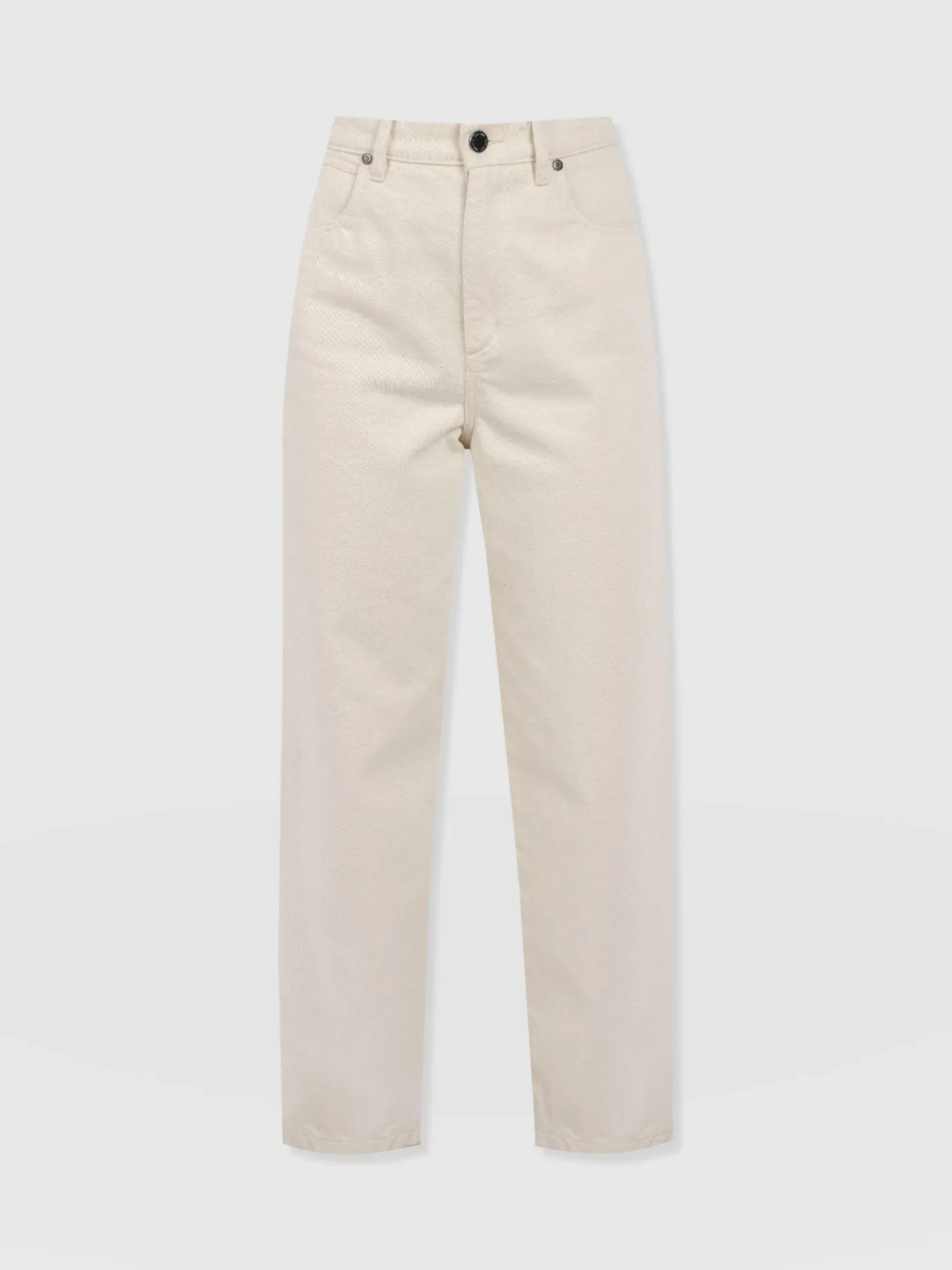 Denim & Jeans|Pants|Saint and Sofia Barrel Leg Jean - Cream