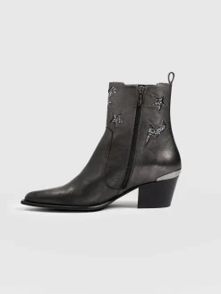 Boots|Shoes|Saint and Sofia Billie Rock Boot - Gunmetal