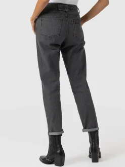 Denim & Jeans|Pants|Saint and Sofia Boyfriend Jeans - Black
