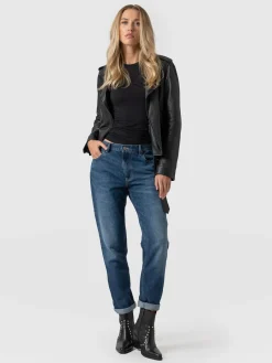 Denim & Jeans|Pants|Saint and Sofia Boyfriend Jeans - Mid Blue