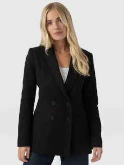 Coats & Jackets|Blazers|Saint and Sofia Cambridge Blazer - Black