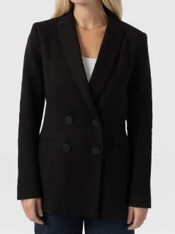Coats & Jackets|Blazers|Saint and Sofia Cambridge Blazer - Black
