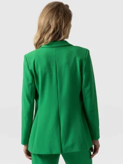 Blazers|Saint and Sofia Cambridge Blazer - Emerald Green