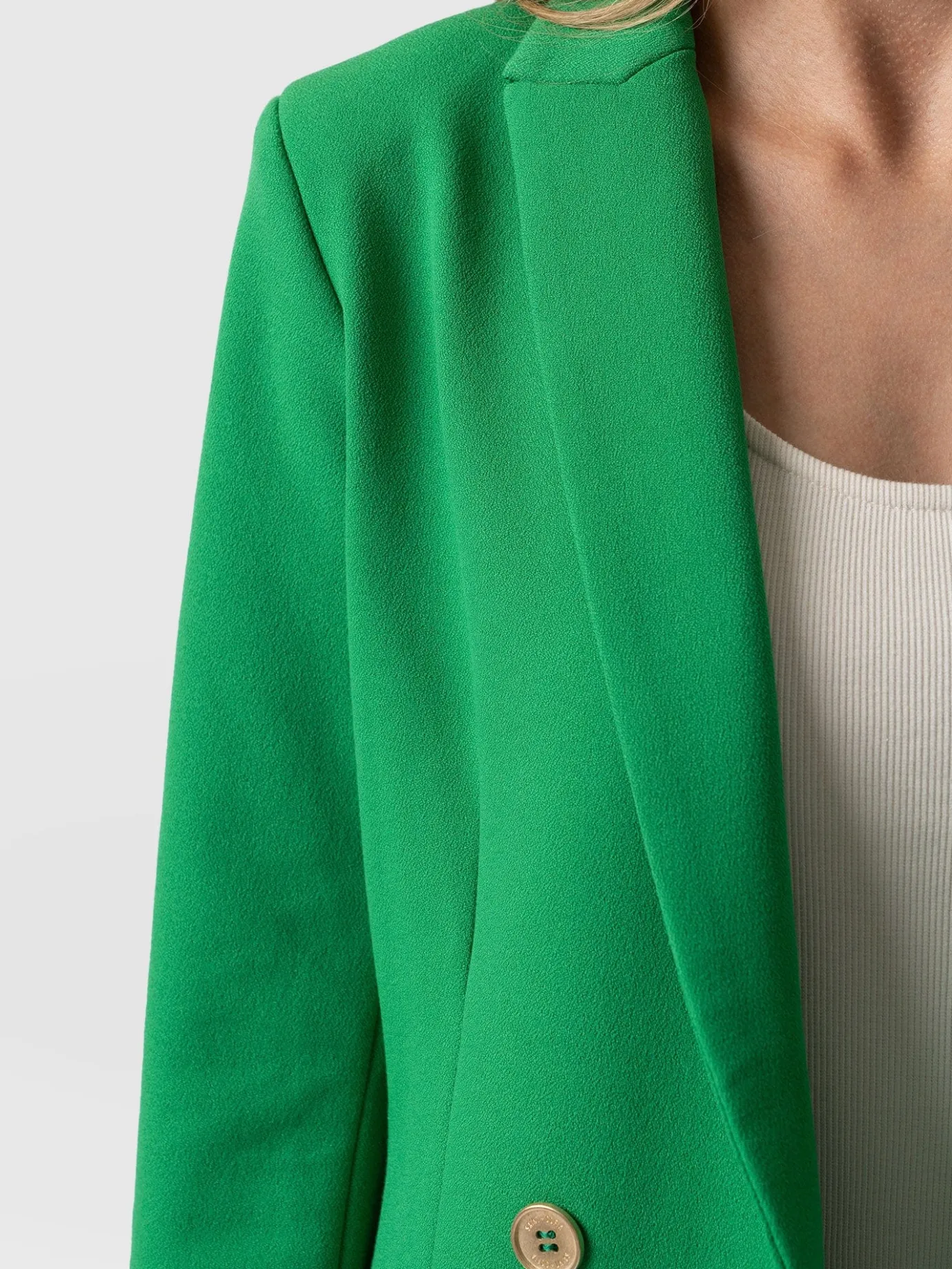 Blazers|Saint and Sofia Cambridge Blazer - Emerald Green