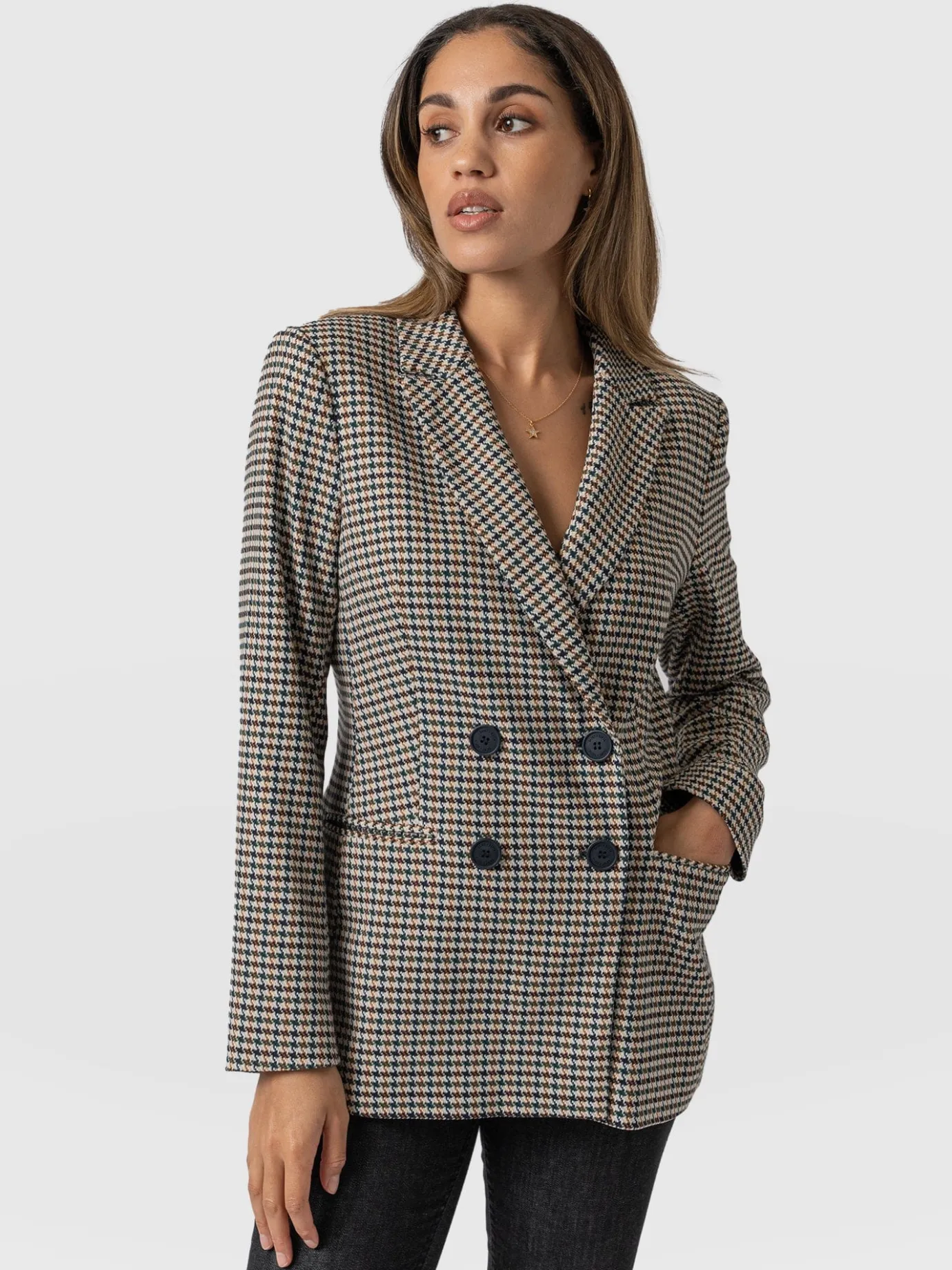 Blazers|Saint and Sofia Cambridge Blazer - Saxon Jacquard