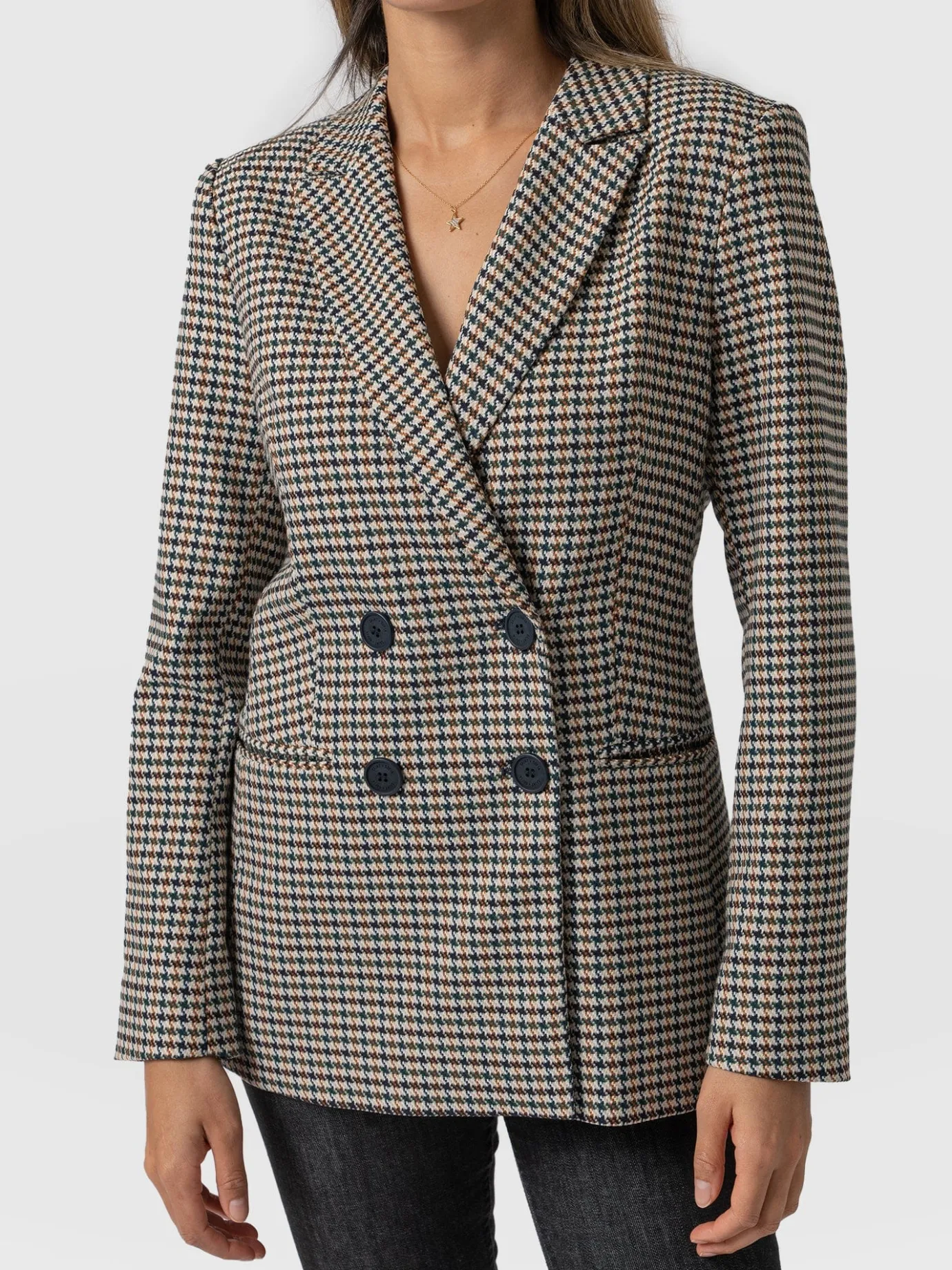 Blazers|Saint and Sofia Cambridge Blazer - Saxon Jacquard
