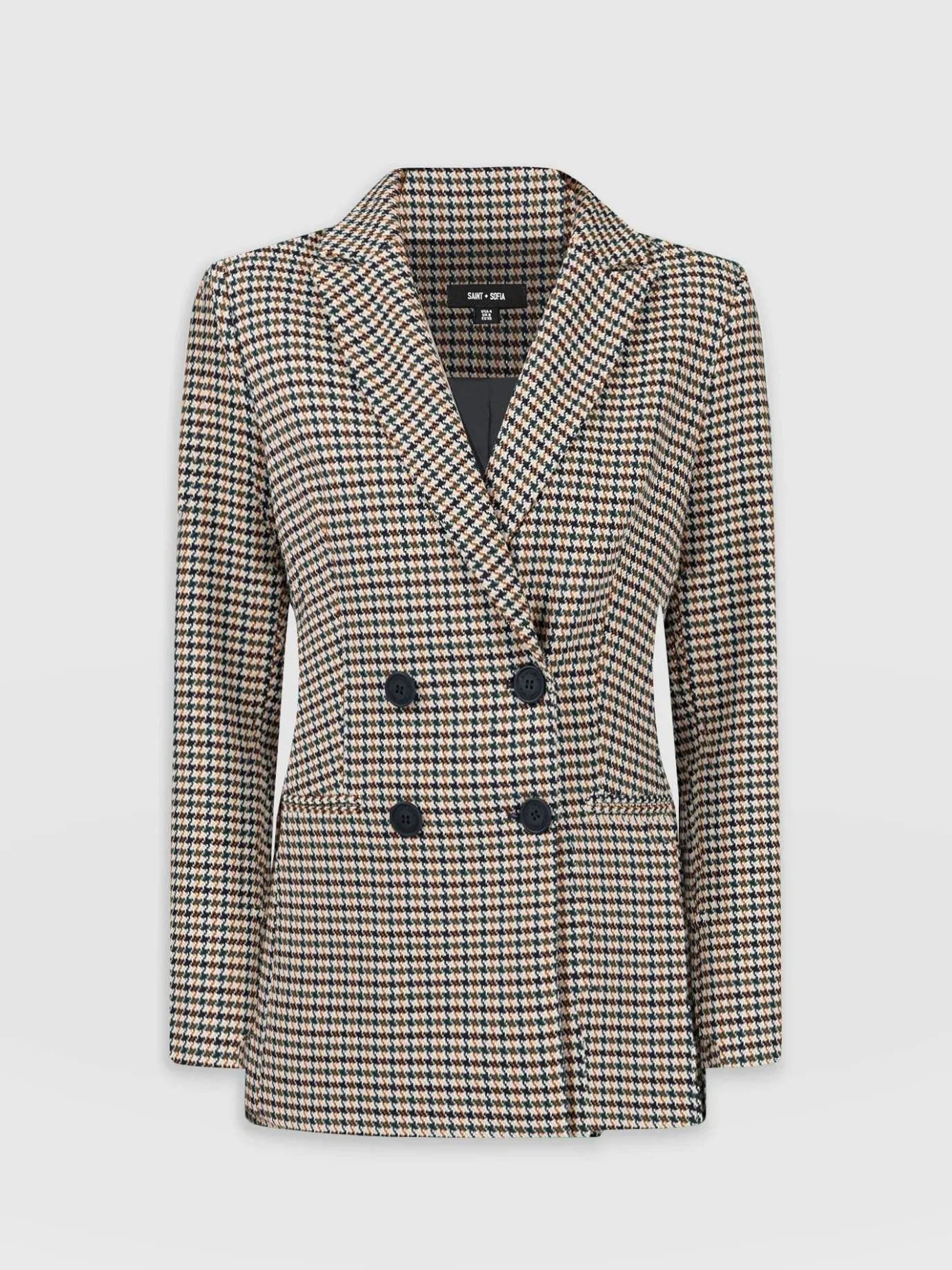 Blazers|Saint and Sofia Cambridge Blazer - Saxon Jacquard