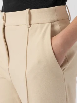 Pants|Saint and Sofia Cambridge Tailored Wide Leg Pant - Beige