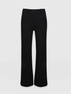 Pants|Saint and Sofia Cambridge Tailored Wide Leg Pant - Black