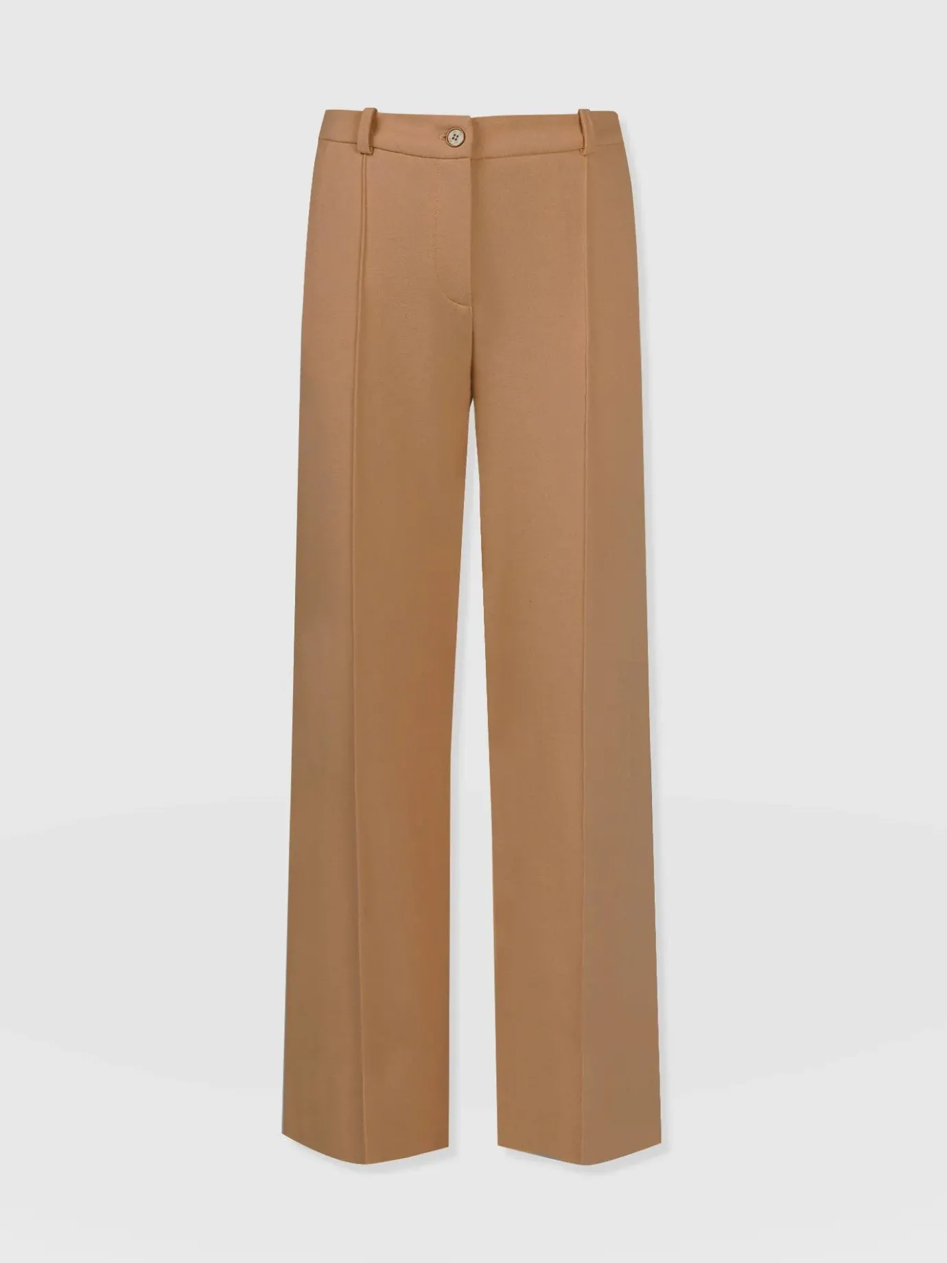 Pants|Saint and Sofia Cambridge Tailored Wide Leg Pant - Camel