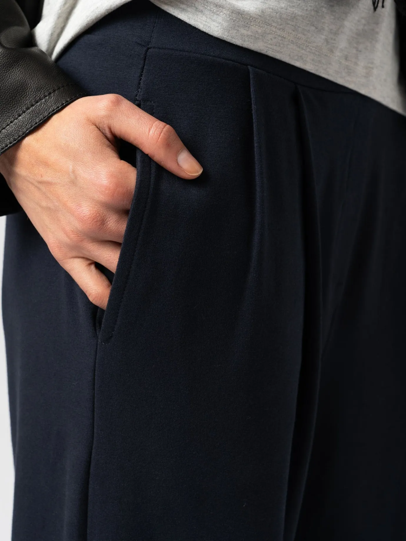 Pants|Saint and Sofia Camden Wide Leg Pant - Navy