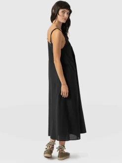 Dresses|Saint and Sofia Candice A-Line Dress - Black