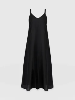 Dresses|Saint and Sofia Candice A-Line Dress - Black