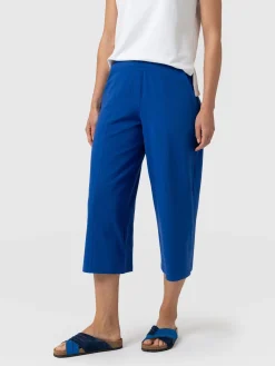 Shorts|Saint and Sofia Cara Wide Leg Culotte - Blue