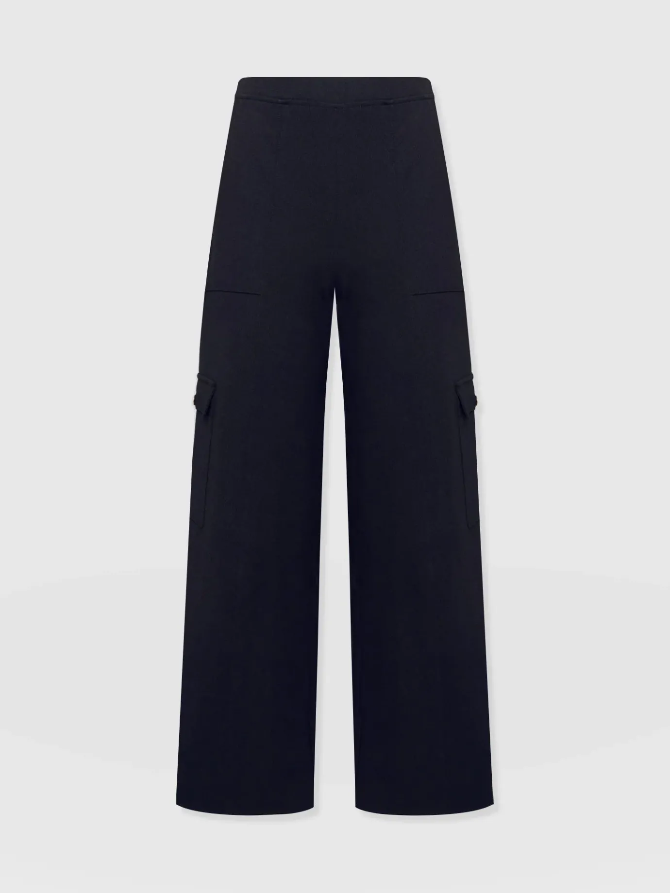 Pants|Saint and Sofia Cargo Chelsea Wide Leg Pant - Navy