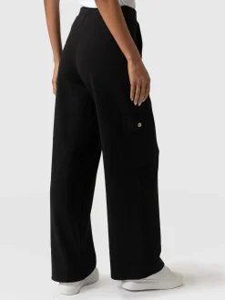 Pants|Saint and Sofia Cargo Chelsea Wide Leg Pant - Black
