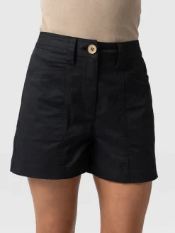 Shorts|Saint and Sofia Cargo Short - Black
