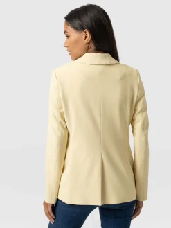 Coats & Jackets|Blazers|Saint and Sofia Carmen Blazer - Yellow