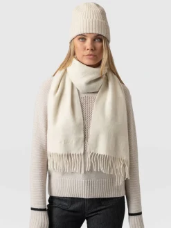 Scarves & Hats|Accessories|Saint and Sofia Cashmere Beanie - Cream/Beige