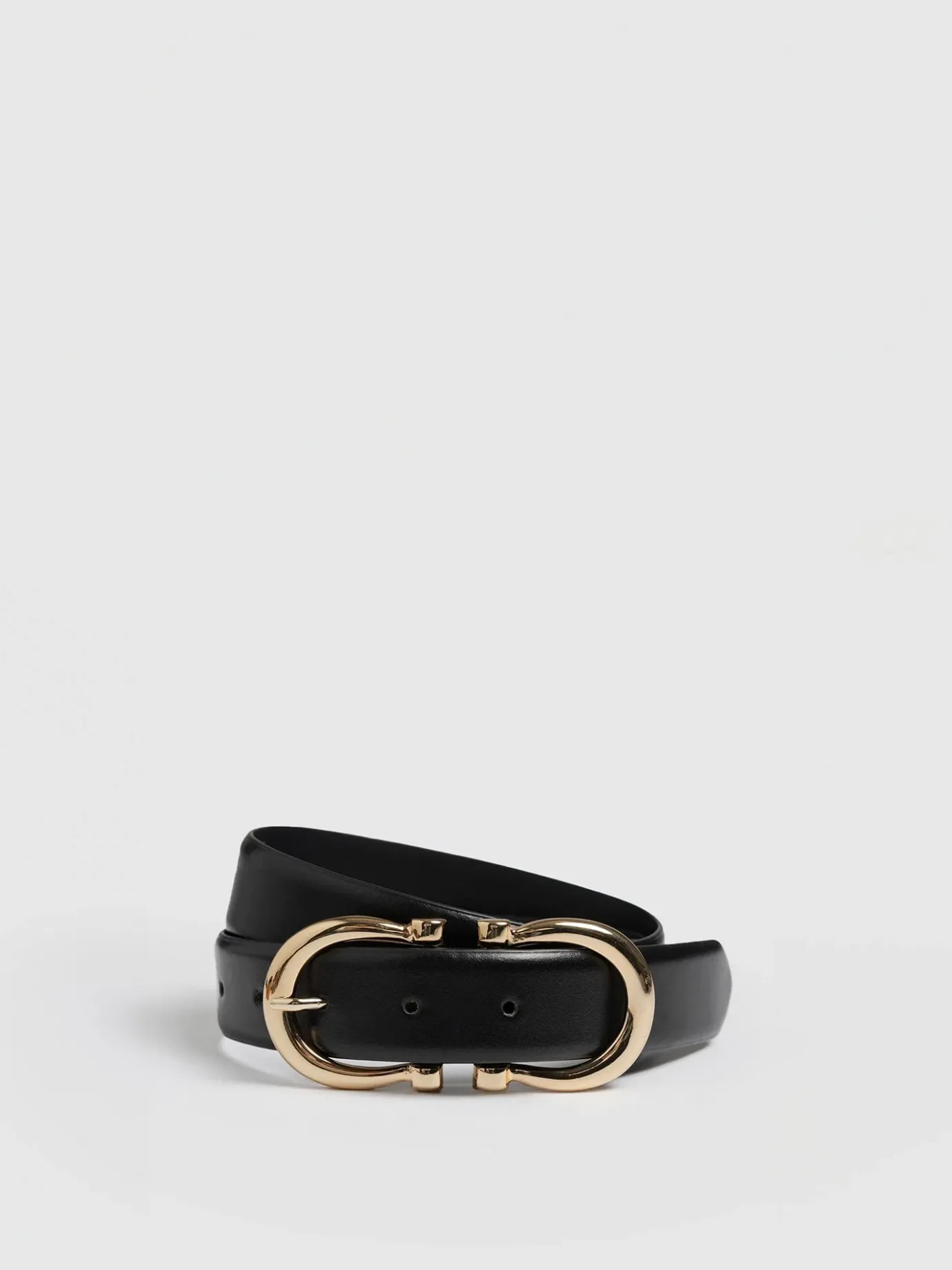 Leather Belts|Accessories|Saint and Sofia Chelsea Belt - Black