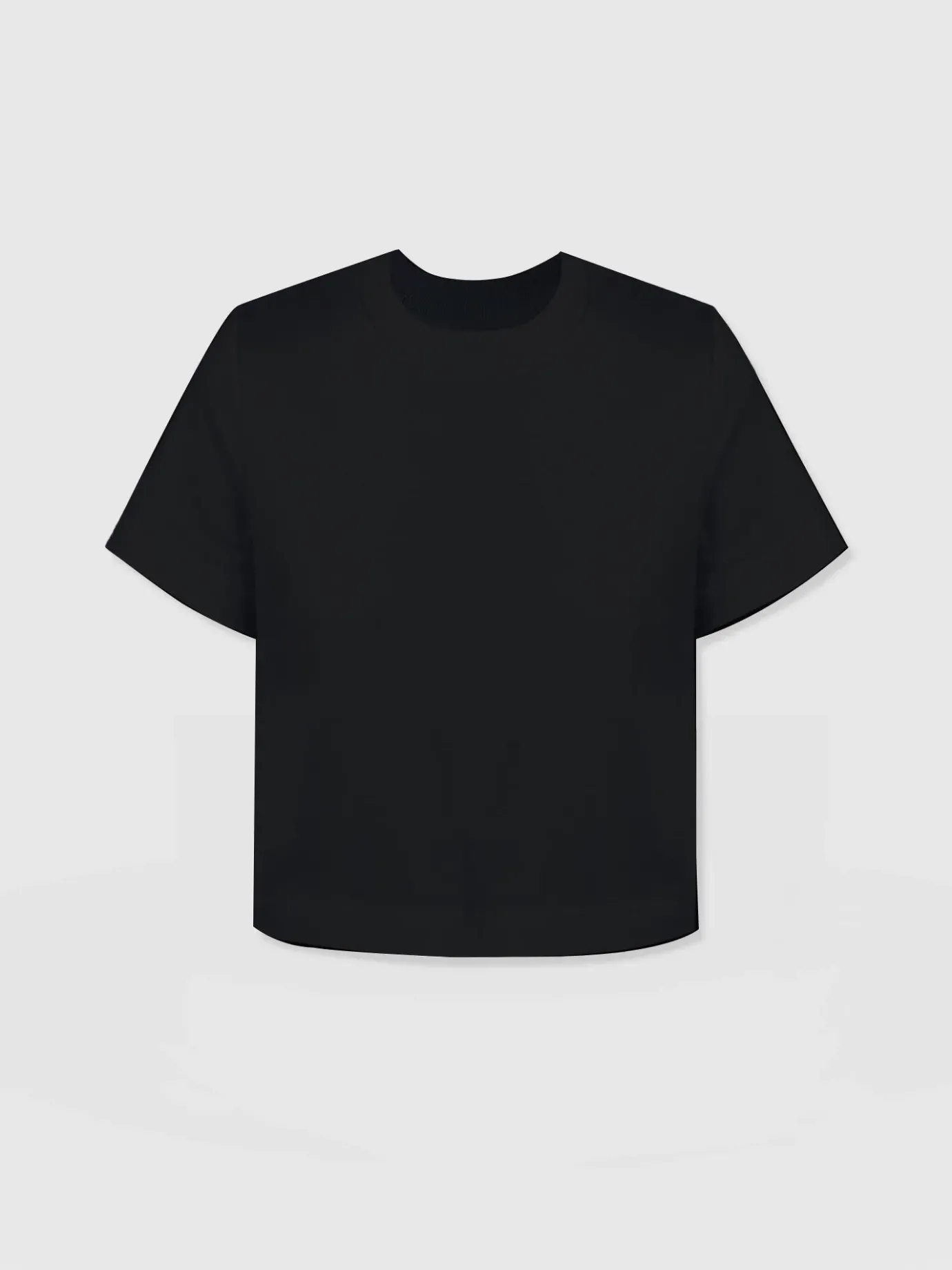 T-shirts & Tanks|Saint and Sofia Chelsea Crew Neck Tee - Black