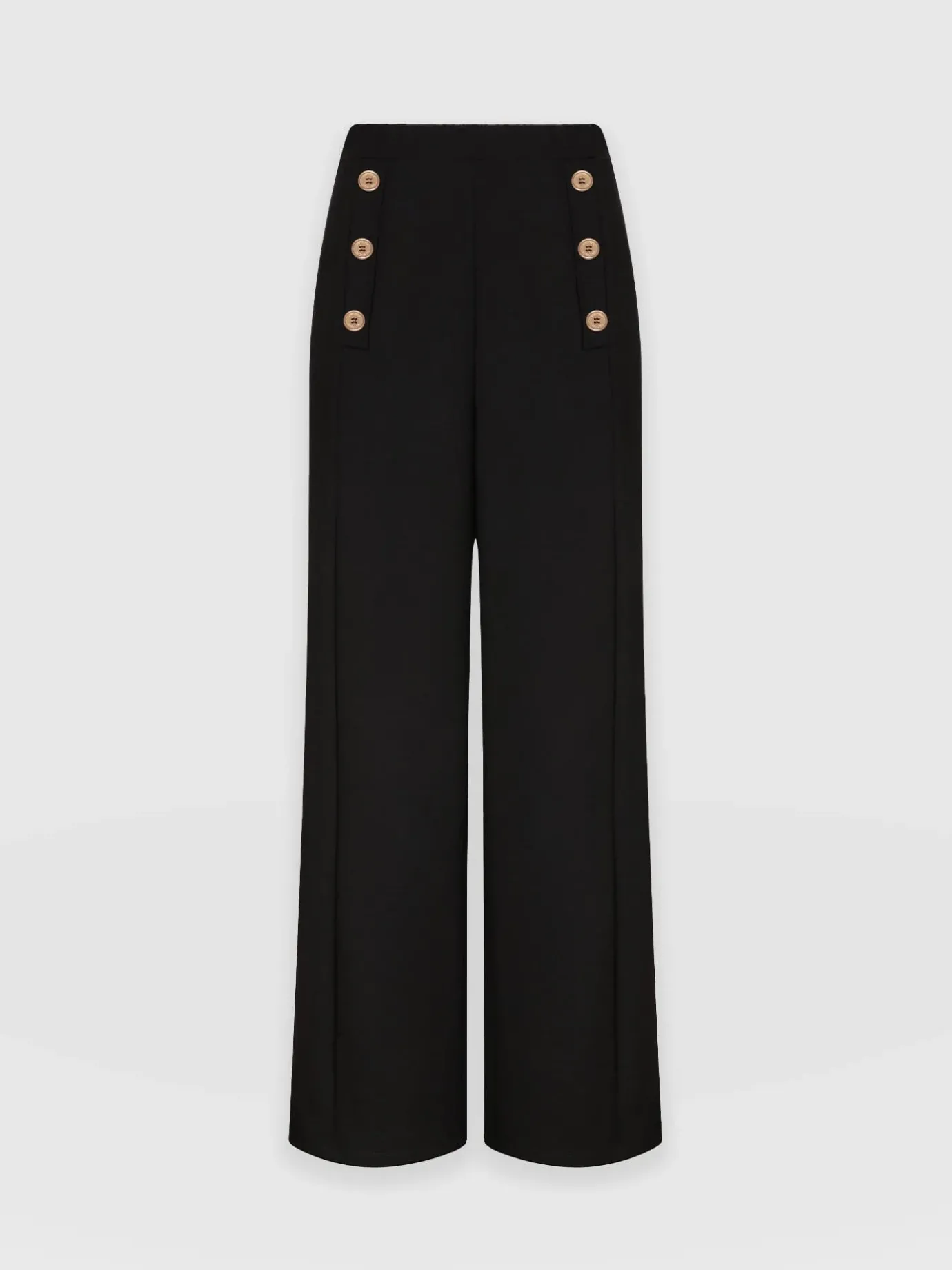 Pants|Saint and Sofia Chelsea Pant - Black Jersey