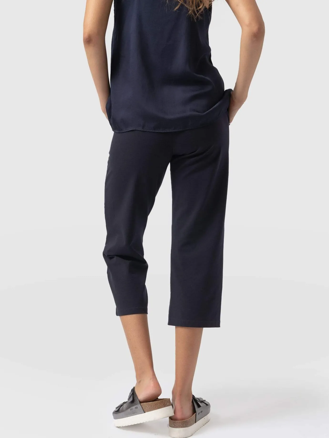 Shorts|Saint and Sofia City Culotte - Navy