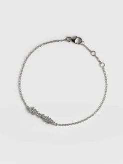 Silver Jewelry|Jewelry|Saint and Sofia Constellation Cluster Bar Bracelet - Silver