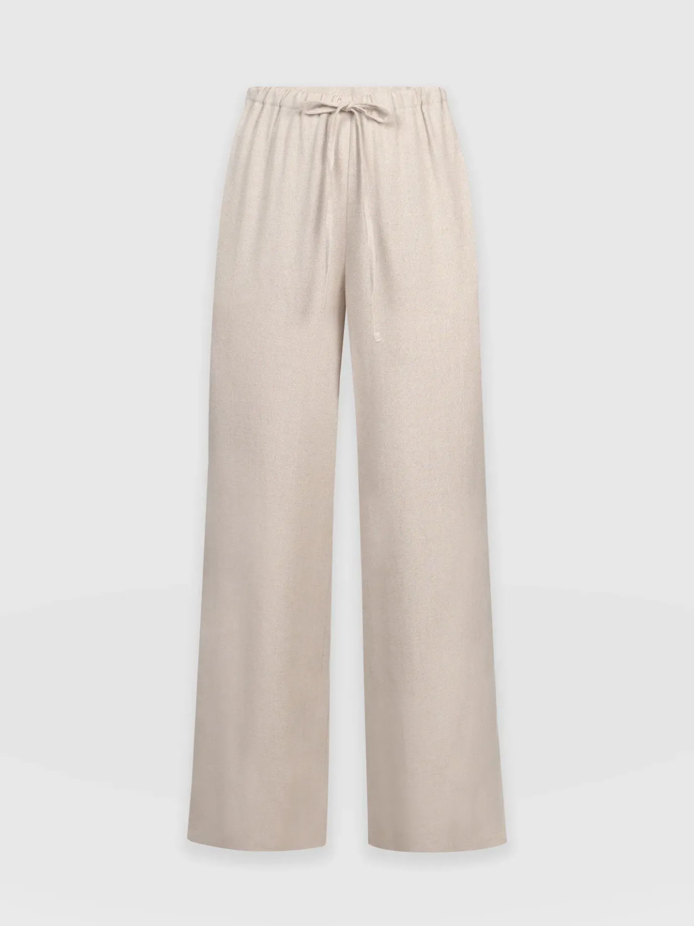 Pants|Saint and Sofia Corinne Linen Pant - Oatmeal