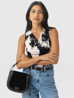 T-shirts & Tanks|Saint and Sofia Cowl Neck Cami - White Fade Floral