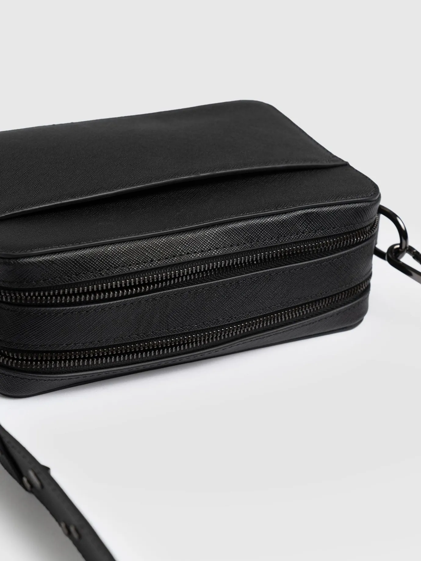 Cross Body Bags|Bags|Saint and Sofia Cross Body Bag - Black Studded