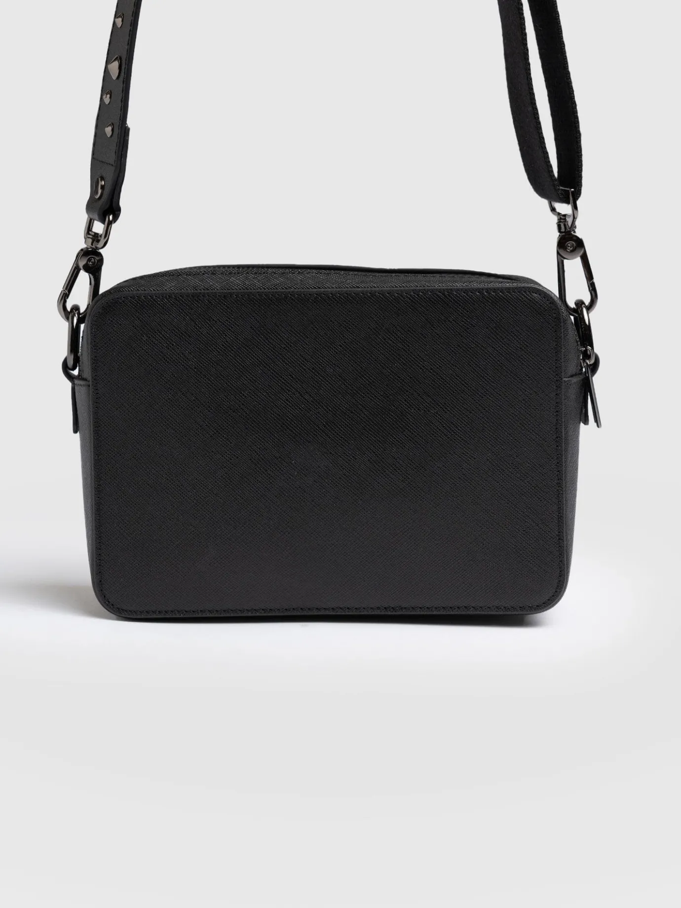Cross Body Bags|Bags|Saint and Sofia Cross Body Bag - Black Studded