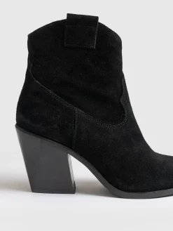 Shoes|Boots|Saint and Sofia Dallas Mid Boot - Black